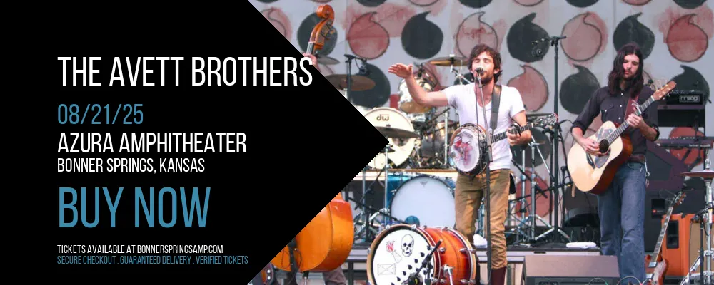 The Avett Brothers at Azura Amphitheater